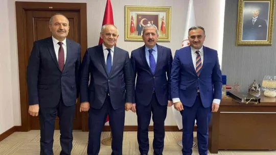 Belediye Başkanlarından Bakan Yardımcısı Gürcan'a ziyaret