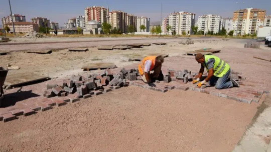 Belsin bölgesine 20 bin metrekare yeşil alan kazandırılıyor