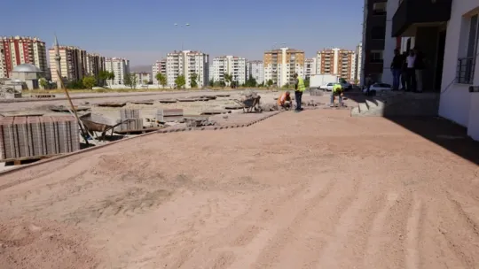 Belsin bölgesine 20 bin metrekare yeşil alan kazandırılıyor