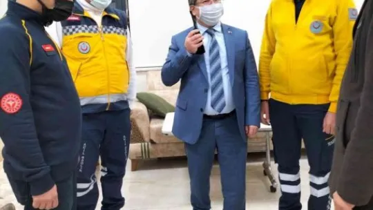 Benli'den sağlık çalışanlarına yılbaşı ziyareti
