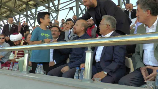 Bilal Erdoğan: 'Uluslararası müsabakalarda daha iyi dereceler gelmeye başladı'