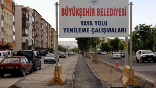 Bisiklet ve yaya yolu daha güvenli hale getiriliyor