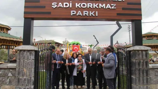 Bünyan Belediyesi Şadi Korkmaz Parkı hizmete açıldı