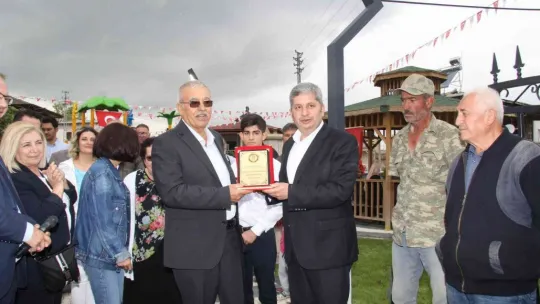 Bünyan Belediyesi Şadi Korkmaz Parkı hizmete açıldı