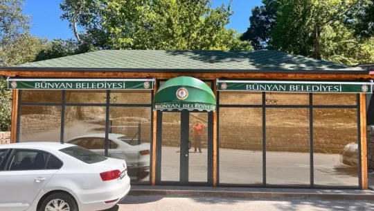 Bünyan Cam Terası Girişinde Satış Noktası Hizmete Açıldı