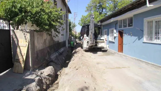 Bünyan'da altyapı çalışmaları aralıksız devam ediyor