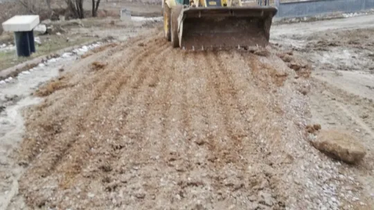 Bünyan'da altyapı ve yollarda bakım