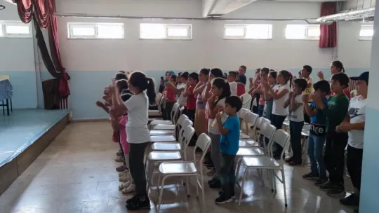 Bünyan'da meslek lisesi öğrencileri, köy okullarında etkinlik düzenledi