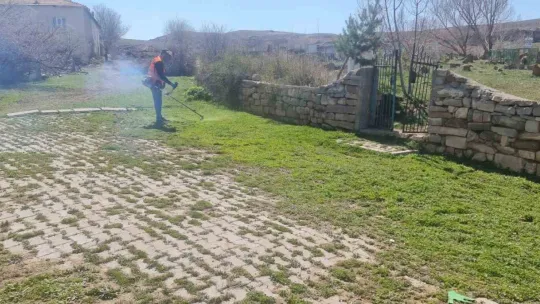 Bünyan'da mezarlıklar temizlendi