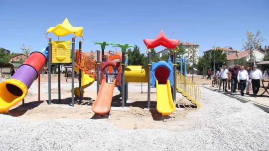 Bünyan'da yapımı planlanan çok amaçlı park yapım çalışmaları sona geldi