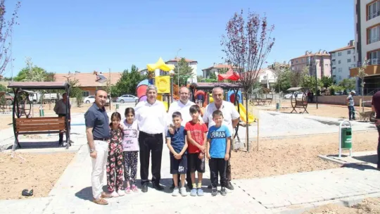 Bünyan'da yapımı planlanan çok amaçlı park yapım çalışmaları sona geldi