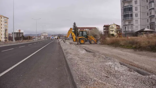 Bünyan'da Yaya Yolu Çalışmaları Devam Ediyor