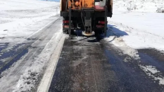 Bünyan'da yol çalışmaları devam ediyor
