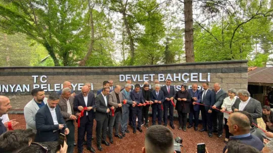 Bünyan Devlet Bahçeli Sosyal Tesisi açıldı