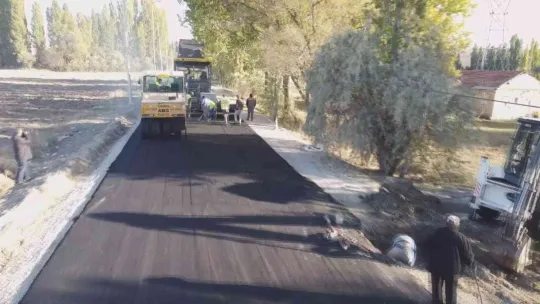 Bünyan Devlet Hastanesi yolu yenileniyor