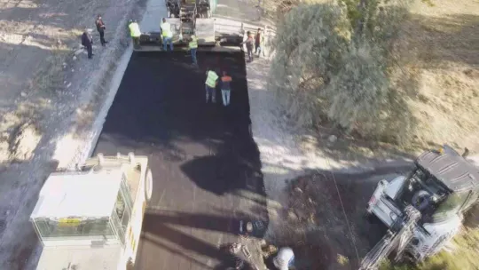 Bünyan Devlet Hastanesi yolu yenileniyor