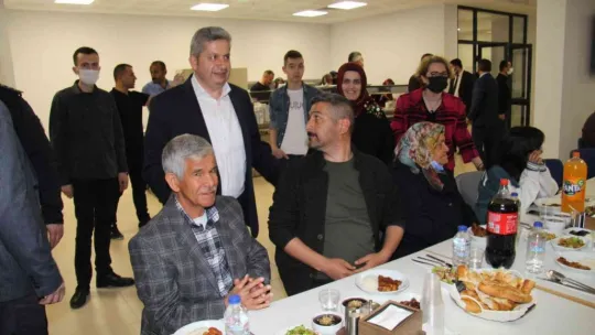Bünyan protokolü şehit aileleri ile buluştu