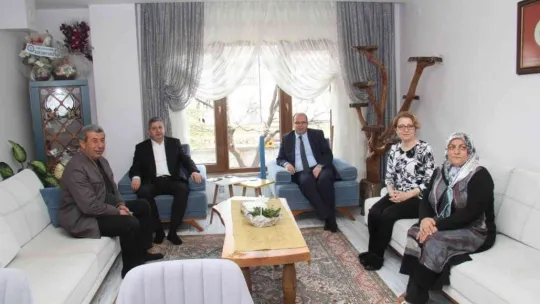Bünyan protokolünden şehit annelerine ziyaret