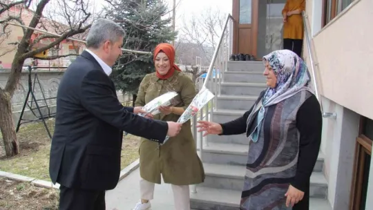 Bünyan protokolünden şehit annelerine ziyaret