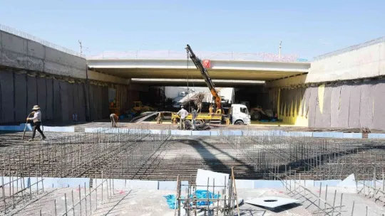 Büyükkılıç: '6.7 kilometrelik tramvay hattımızın son anlatına yaklaşmış durumdayız'