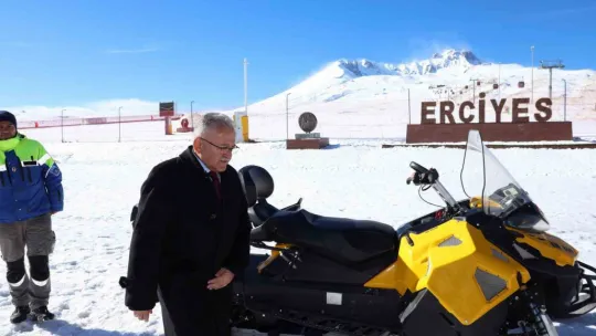 Büyükkılıç: 'Erciyes dört mevsim dünyanın gözdesi'