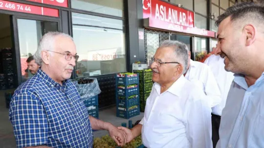 Büyükkılıç: 'Esnaf dostu bir belediyeyiz'