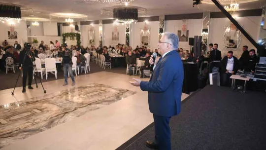 Başkan Büyükkılıç: 'Aşk ile çalışan yorulmaz'