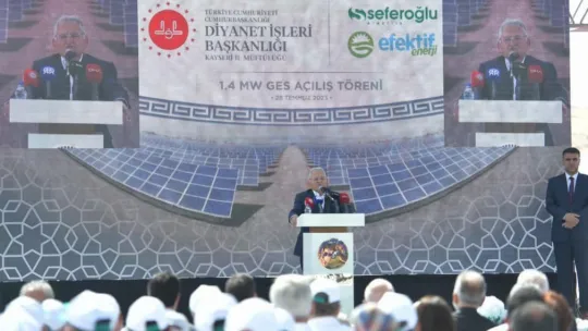 Büyükkılıç, 'Kayseri, yenilenebilir enerjinin en güzel merkezlerinden biri'