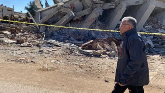 Büyükkılıç, Adıyaman'da Bakan Karaismailoğlu ile görüştü