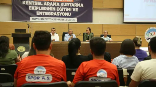 Büyükkılıç, AFAD Akrediteli Kentsel Arama Kurtarma Ekiplerinin Eğitimi Ve Entegrasyonu Seminerine katıldı