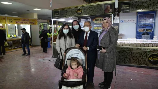 Büyükkılıç, Bahçe Botanik ve Yöresel Ürünler Günleri'ni ziyaret etti