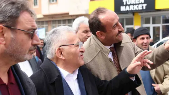 Büyükkılıç, İncesu Kızılören'de vatandaşlarla buluştu