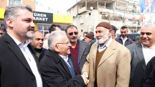 Büyükkılıç, İncesu Kızılören'de vatandaşlarla buluştu