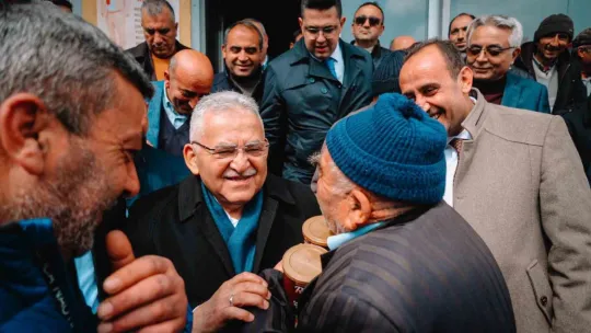 Büyükkılıç, İncesu Kızılören'de vatandaşlarla buluştu