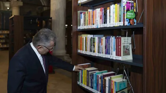Büyükkılıç'tan 'Kitap Kafe' Projesi