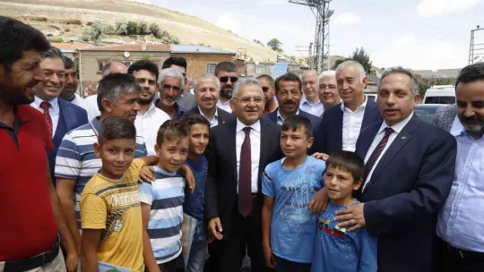 Büyükkılıç'tan 16 ilçeye 3 yılda 200 kez ziyaret