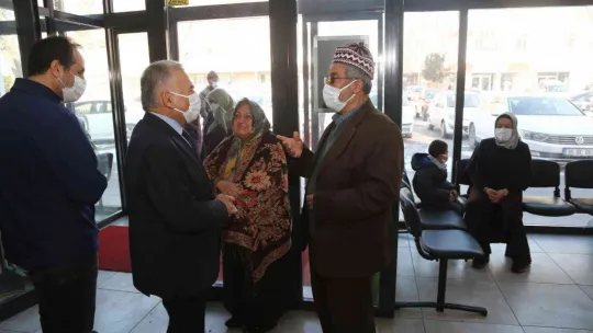 Büyükkılıç'tan aile sağlığı merkezine ve eczanelere ziyaret