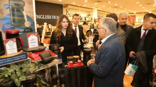 Büyükkılıç'tan AVM esnaflarına ziyaret