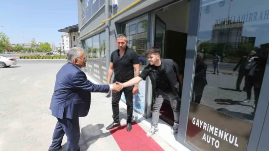 Büyükkılıç'tan Bekir Yıldız Bulvarı esnafına ziyaret