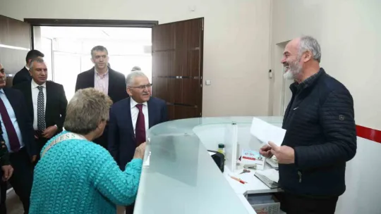 Büyükkılıç'tan Erciyes Feneri Derneği Marketine ziyaret