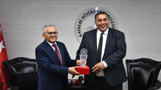 Büyükkılıç'tan kardeş şehir Misrata heyetine mehteranlı coşkulu karşılama