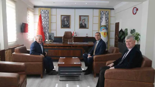 Büyükkılıç'tan Meteoroloji 7'nci Bölge Müdürü Erol'a ziyaret