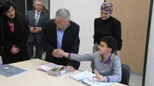 Büyükkılıç'tan öğrencilere ziyaret