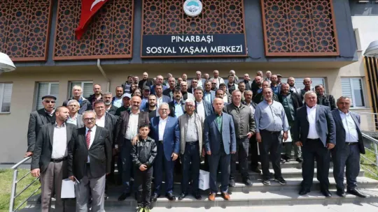 Büyükkılıç'tan Pınarbaşı'nda muhtarlar zirvesi