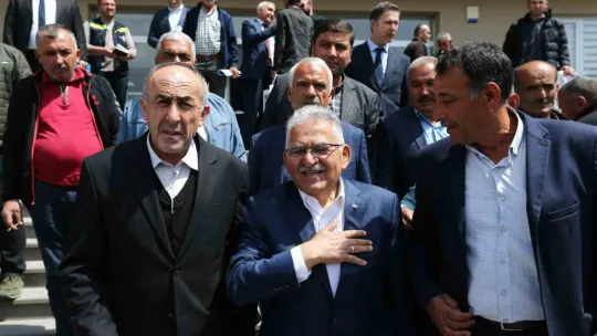 Büyükkılıç'tan Pınarbaşı'nda muhtarlar zirvesi