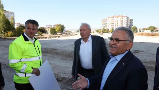 Büyükkılıç'tan Sivas Bulvarı'nı Kocasinan Bulvarı'na bağlayacak yolda inceleme
