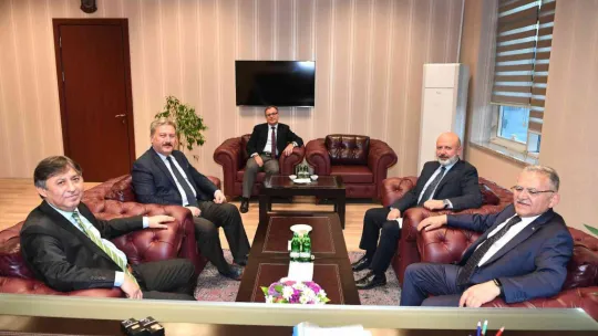 Büyükkılıç ve ilçe belediye başkanlarından yargı mensuplarına ziyaret