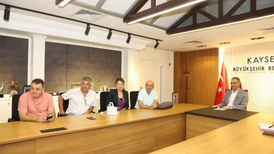 Büyükşehir belediyesi ile Jeoloji mühendisleri istişare yaptı