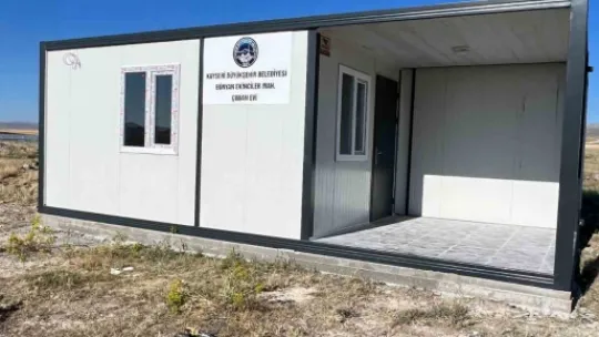 Bünyan ve Pınarbaşı'na çoban ve taziye evi