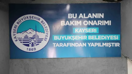 Develi Çarşı Camii 2 milyon TL'ye yenilendi